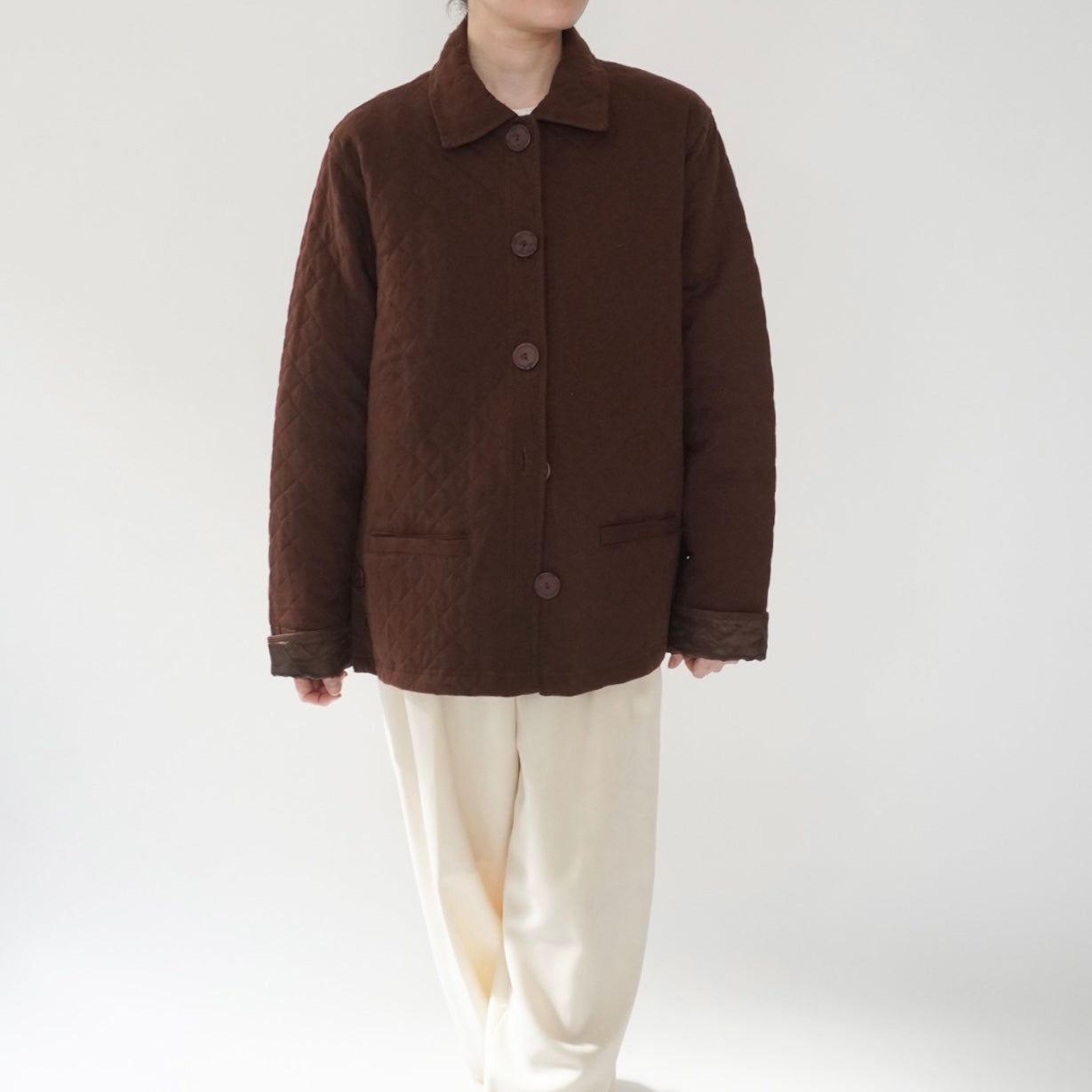 90s Quilted Light Jacket