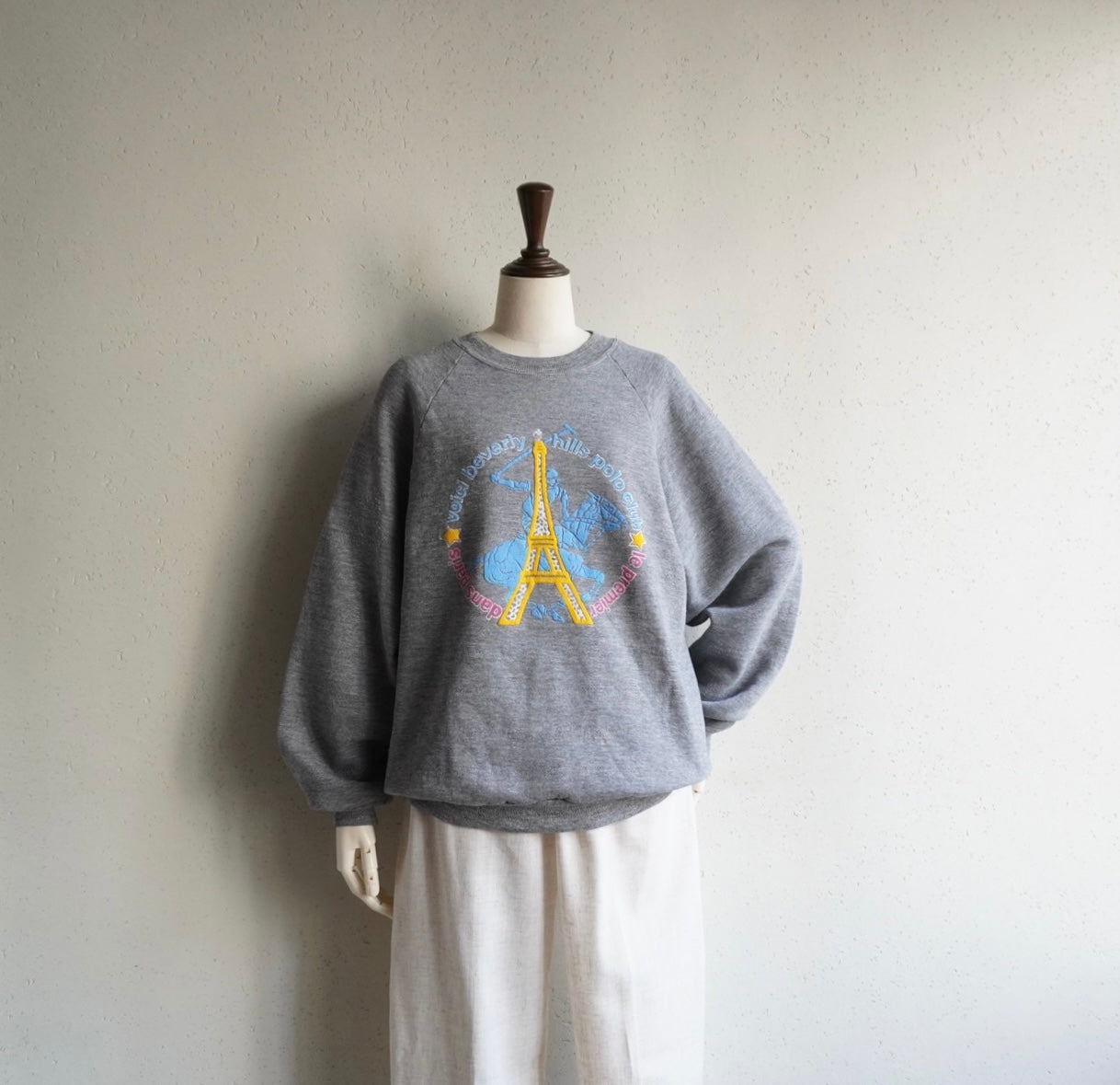 90s Printed Sweater Made in USA
