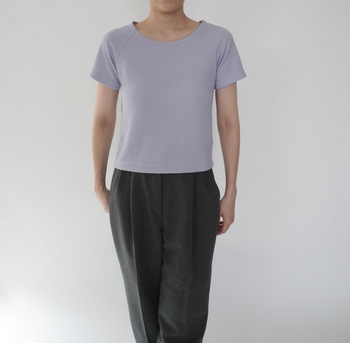 90s Light Purple Top Made in USA