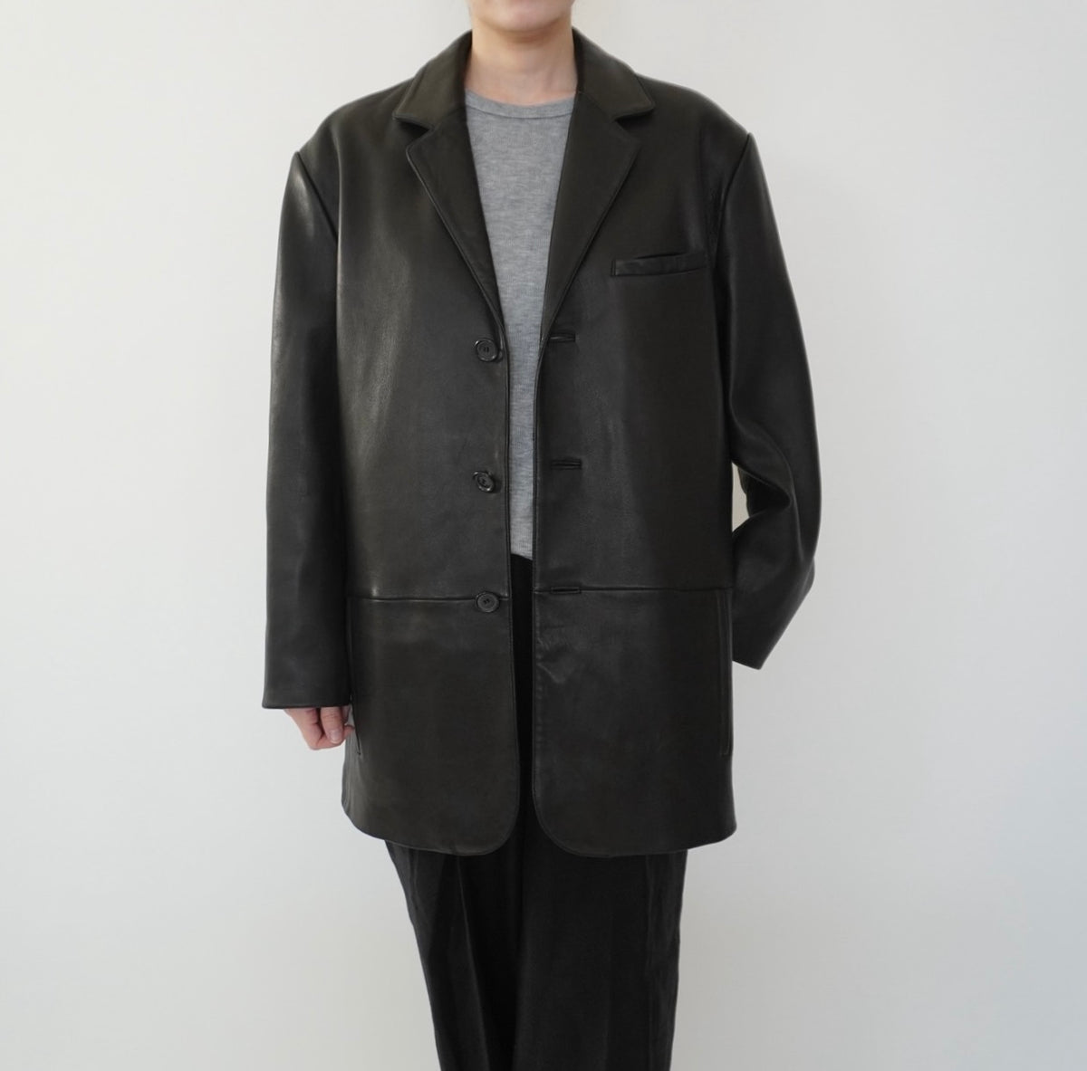 90s Leather Jacket
