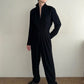 90s Black Jumpsuit
