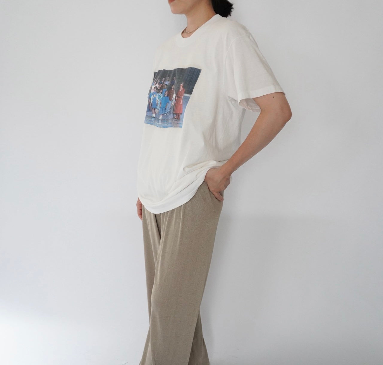 91s Photo Printed T-shirt Made in USA