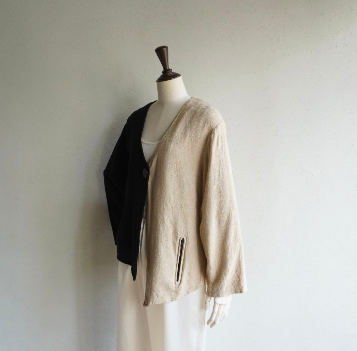 90s EURO Asymmetry Design Jacket