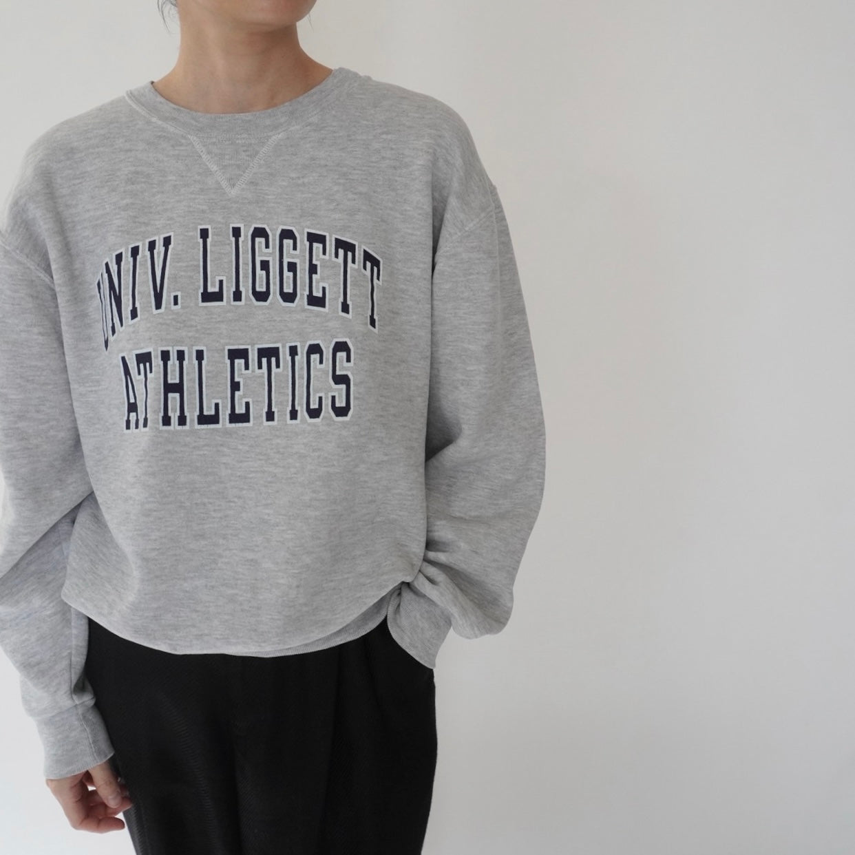 00s "Russell Athletic" Printed Sweater