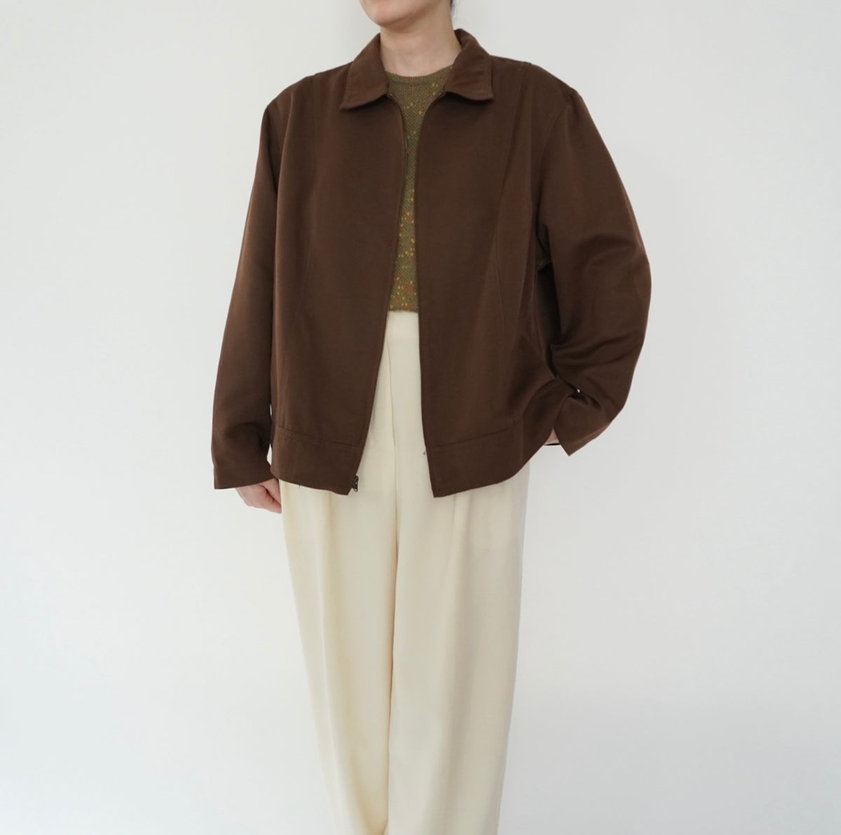 90s Brown Light Jacket