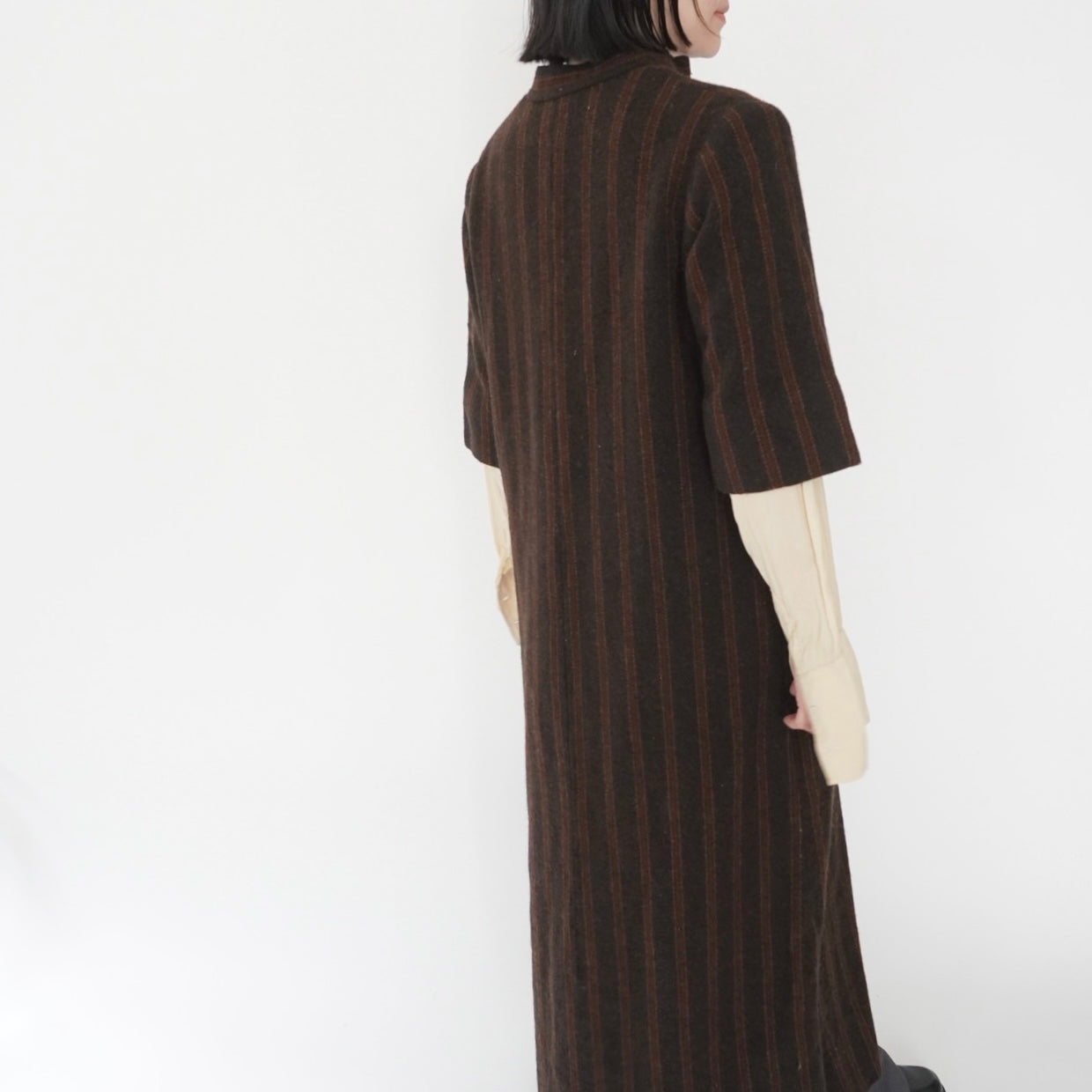 70s Maxi Striped Dress