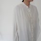 90s Embroidery Rayon Shirt