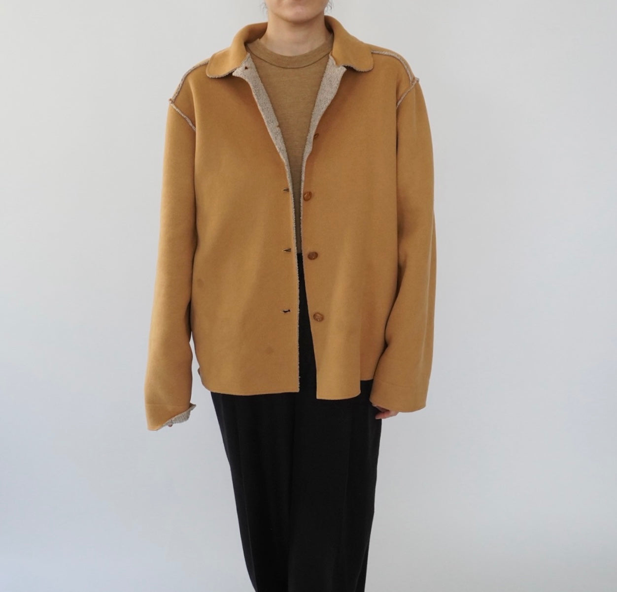 90s Faux Shearling Jacket