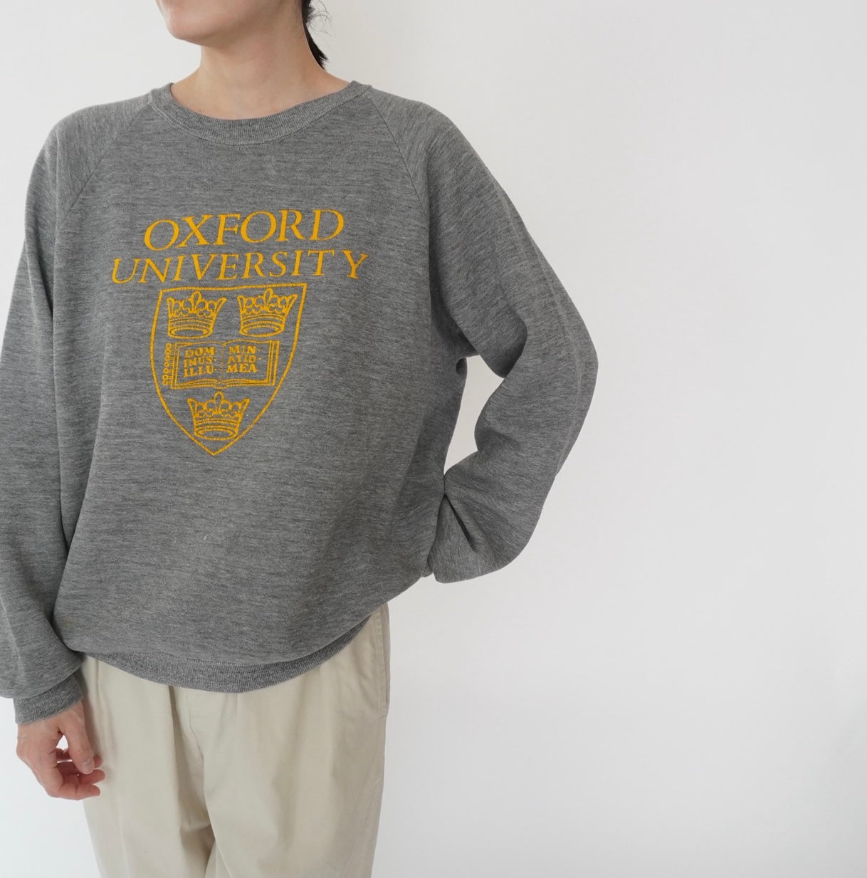 80s Printed Sweater Made in USA