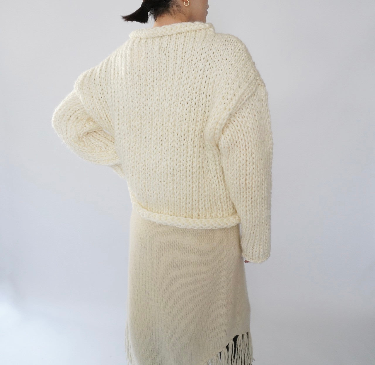 60s  Hand Made Knit