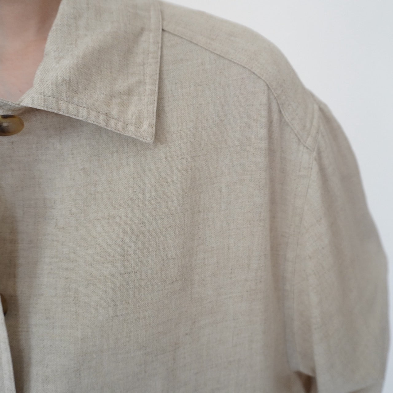90s Linen Jacket Made in USA