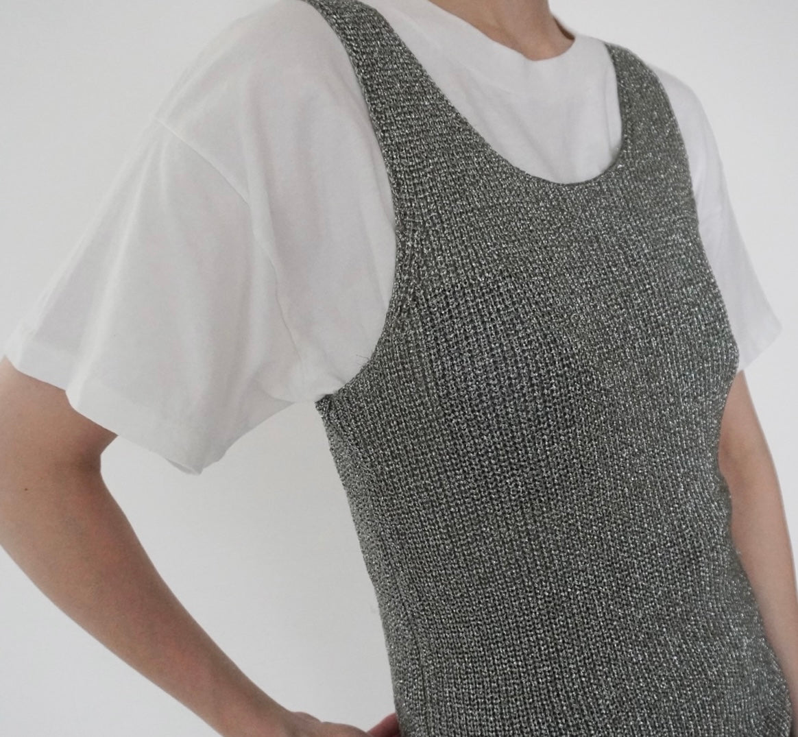 90s Silver Top