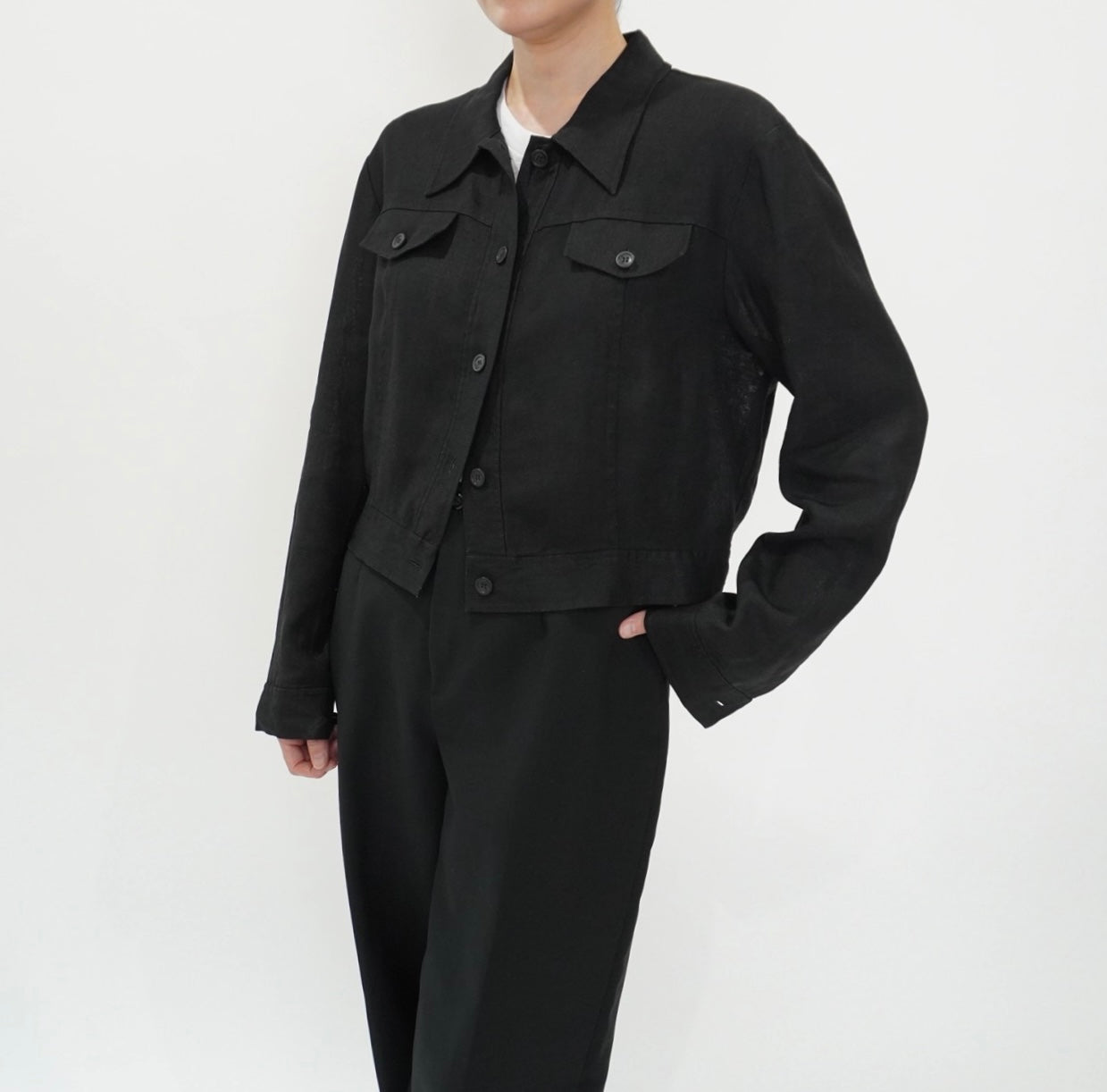 90s Black Jacket