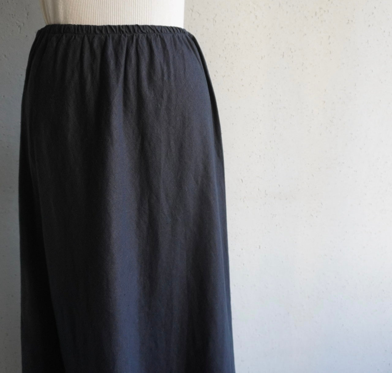 90s Linen Maxi Skirt Made in USA