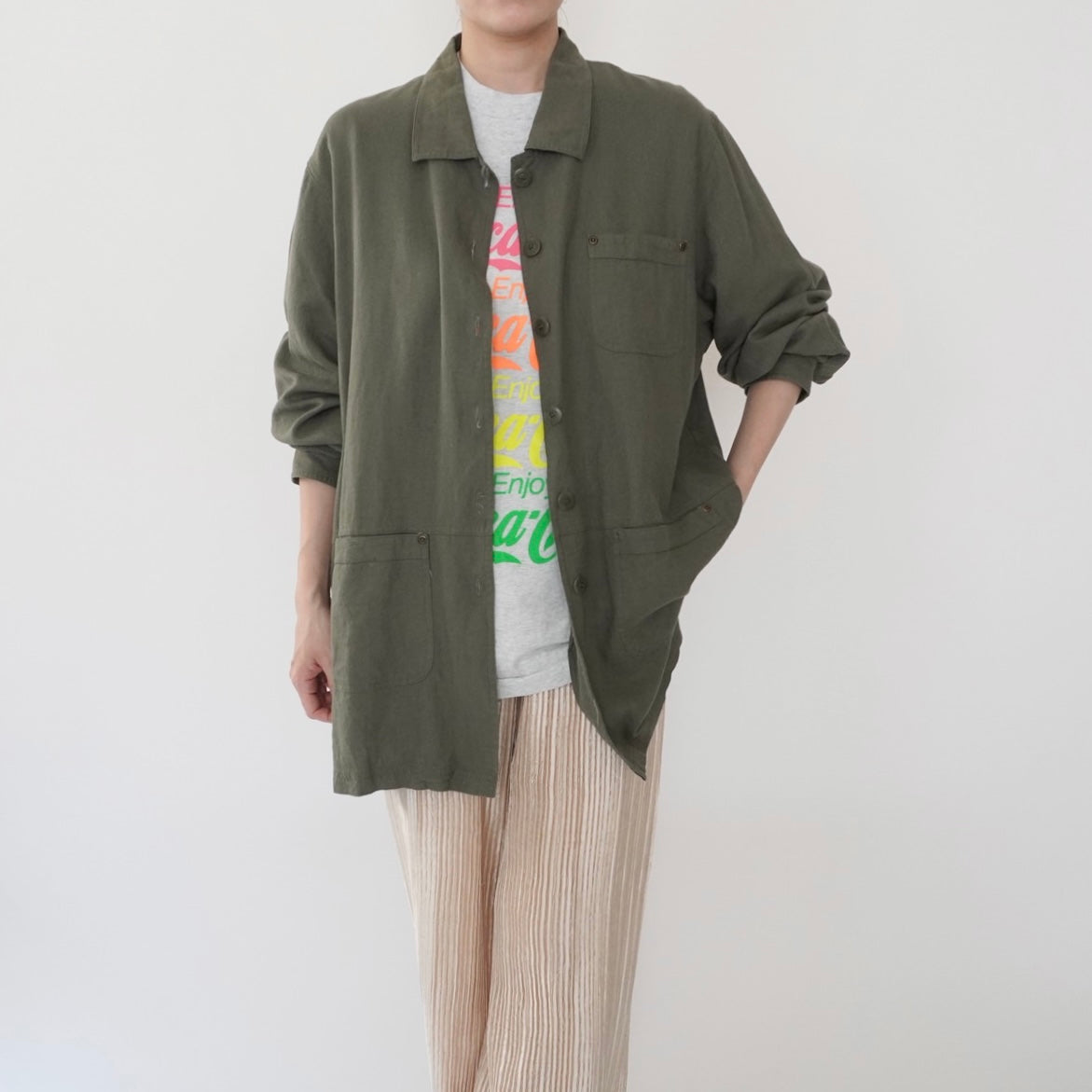 90s Khaki Light Jacket