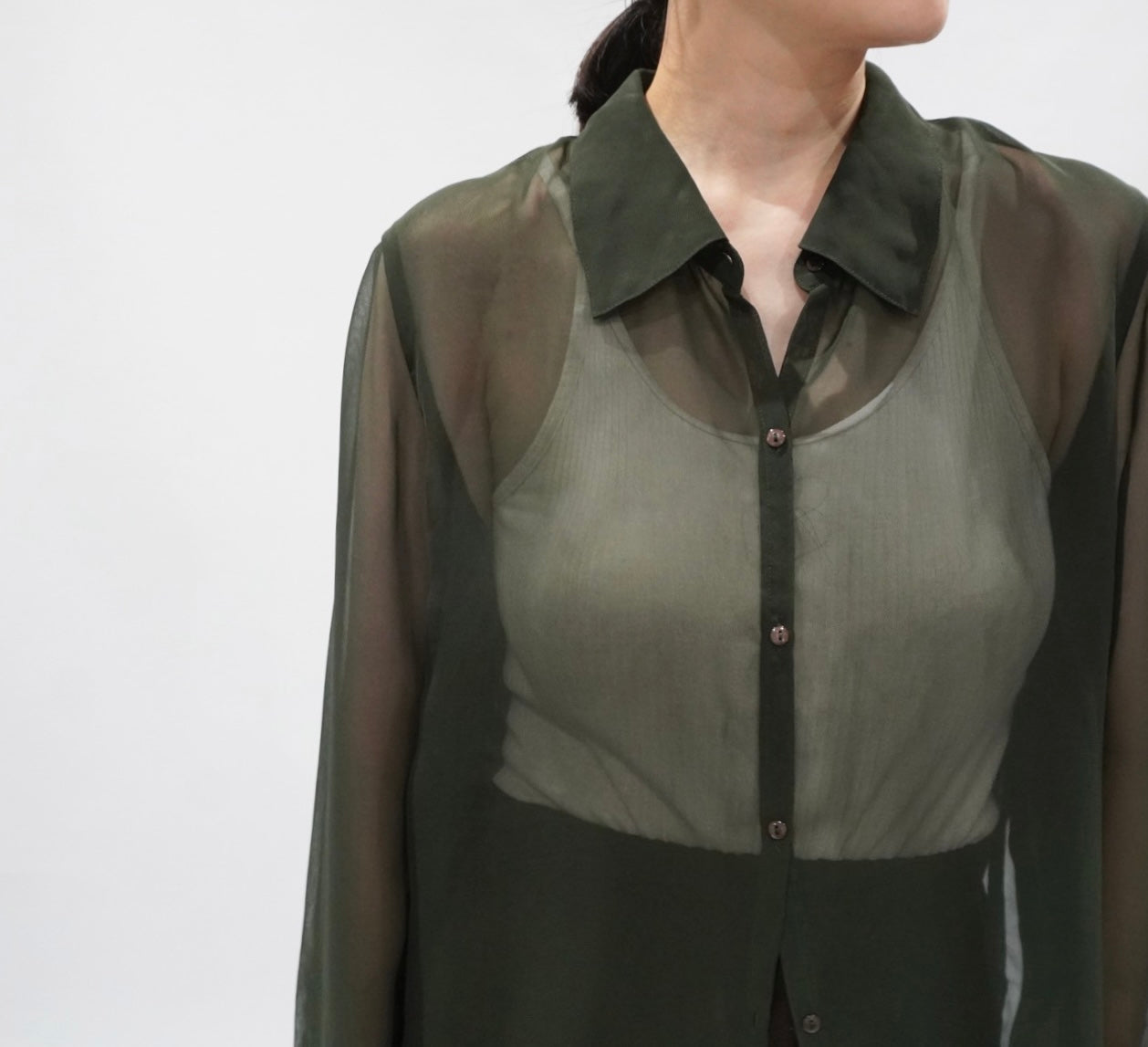 90s Sheer  Shirt