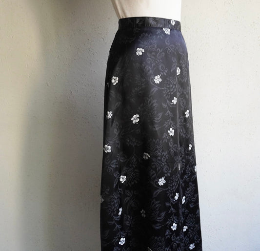 90s Printed Skirt Made in USA