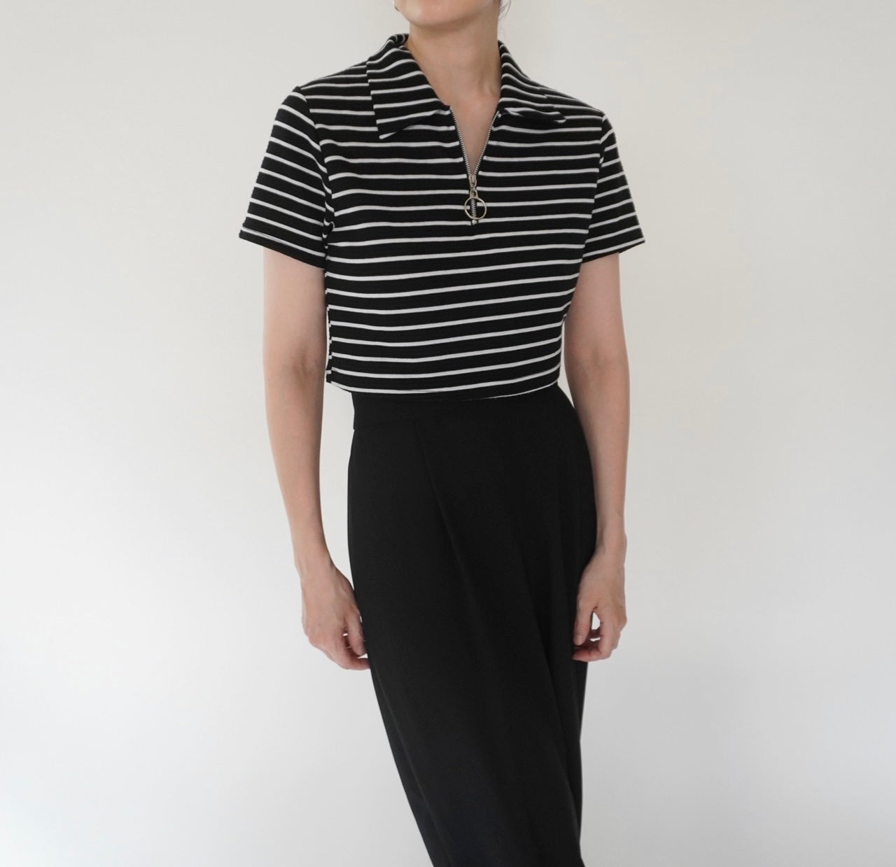 90s Cropped Top Made in USA
