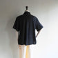 90s Black Linen Shirt