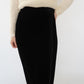 90s Velour High Waist Wide Pants