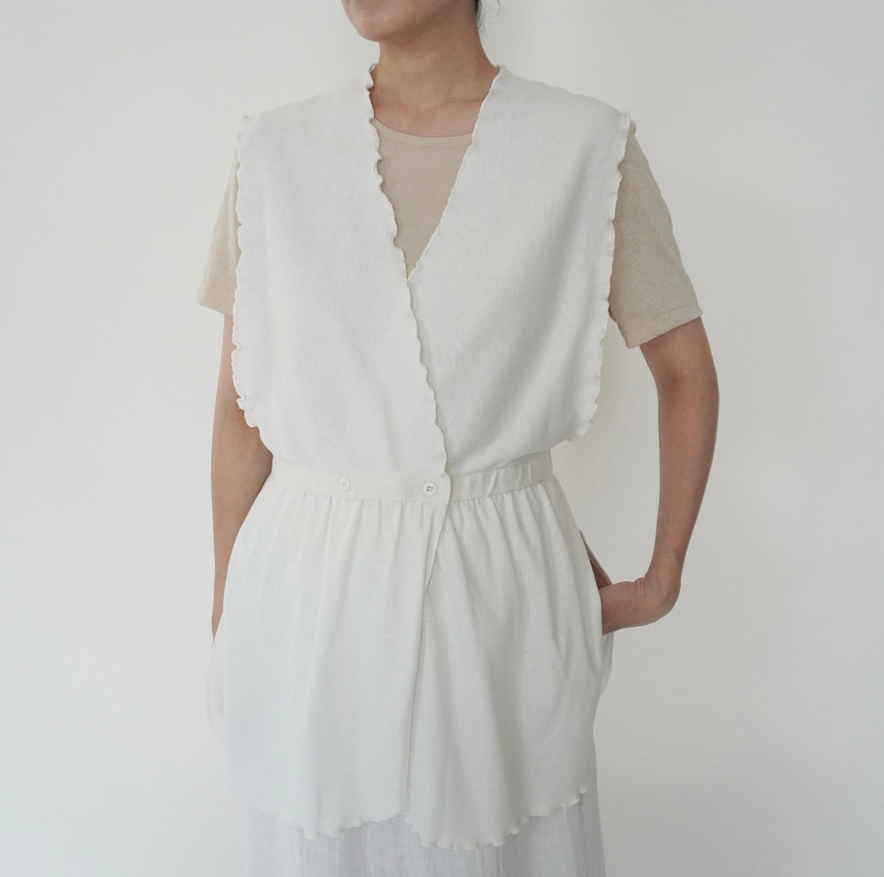 80s Sleeveless Top Made in USA