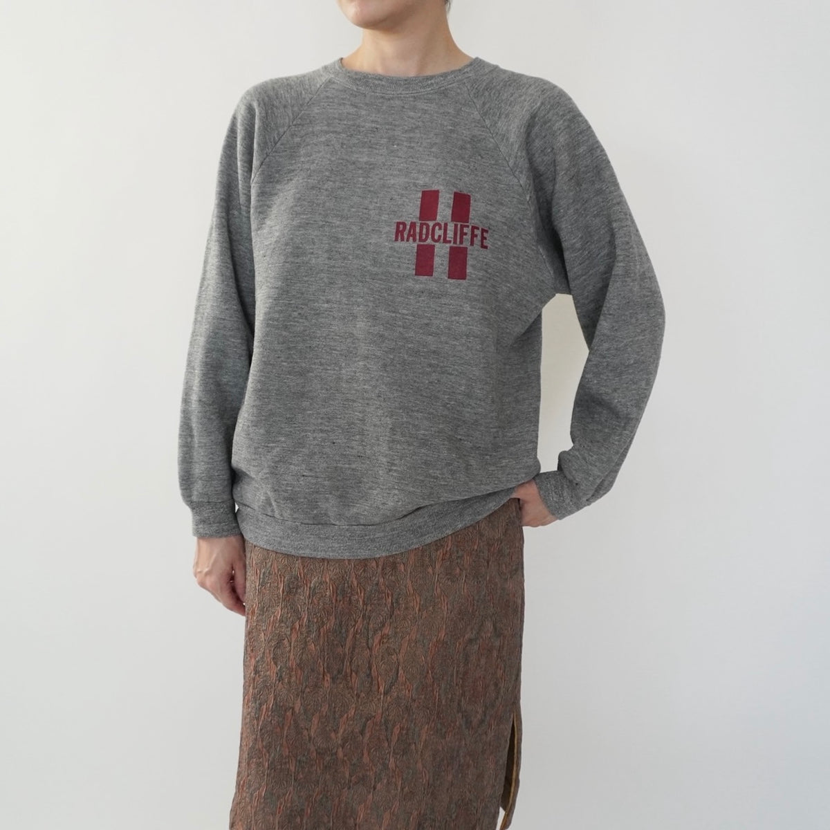 80s Printed Sweater Made in USA