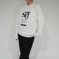 80s Printed Sweater Made in USA