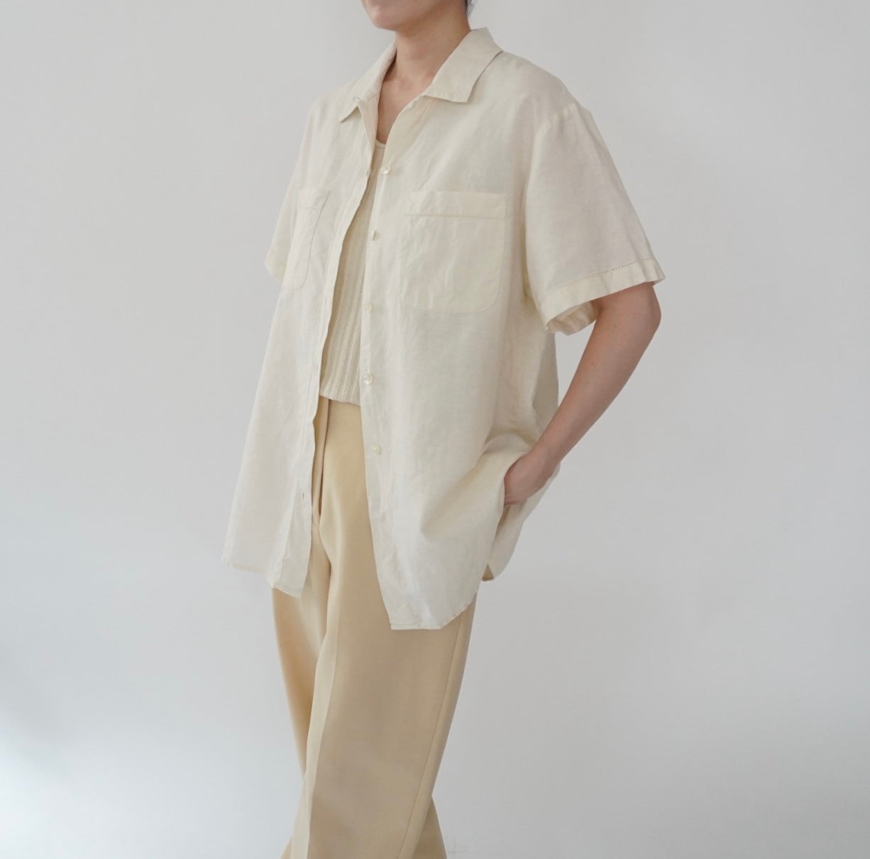 90s Linen Shirt