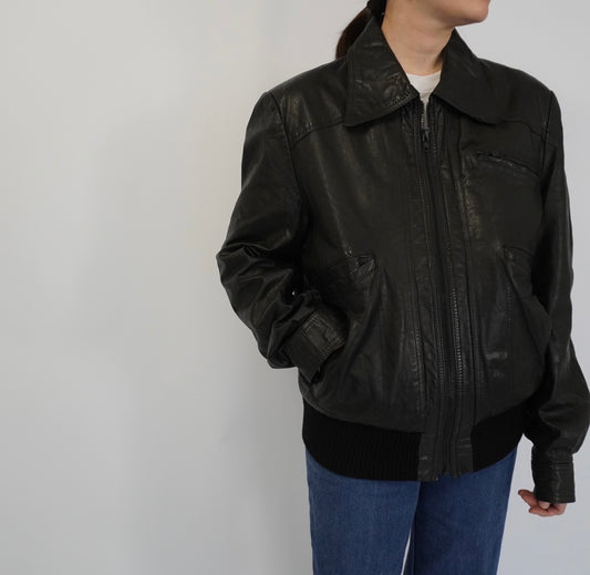 90s EURO Leather Jacket