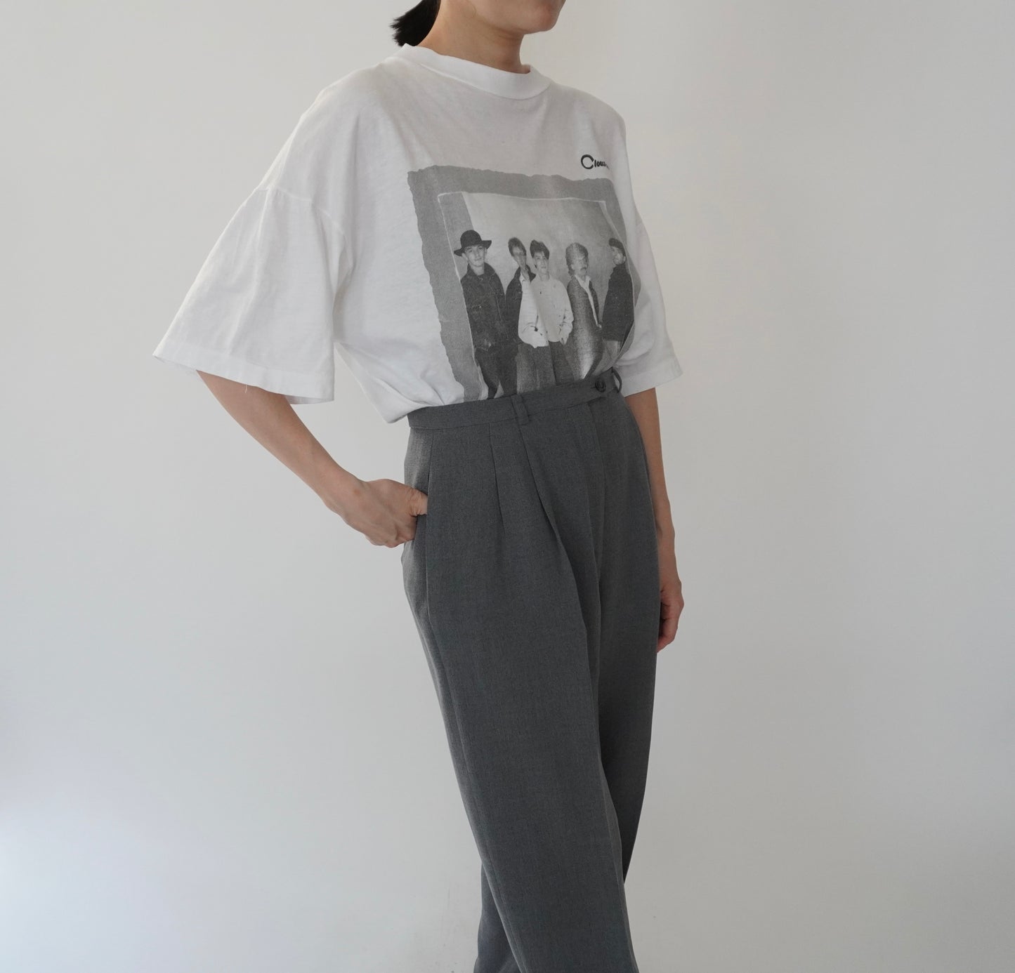 90s EURO Photo Printed T-shirt