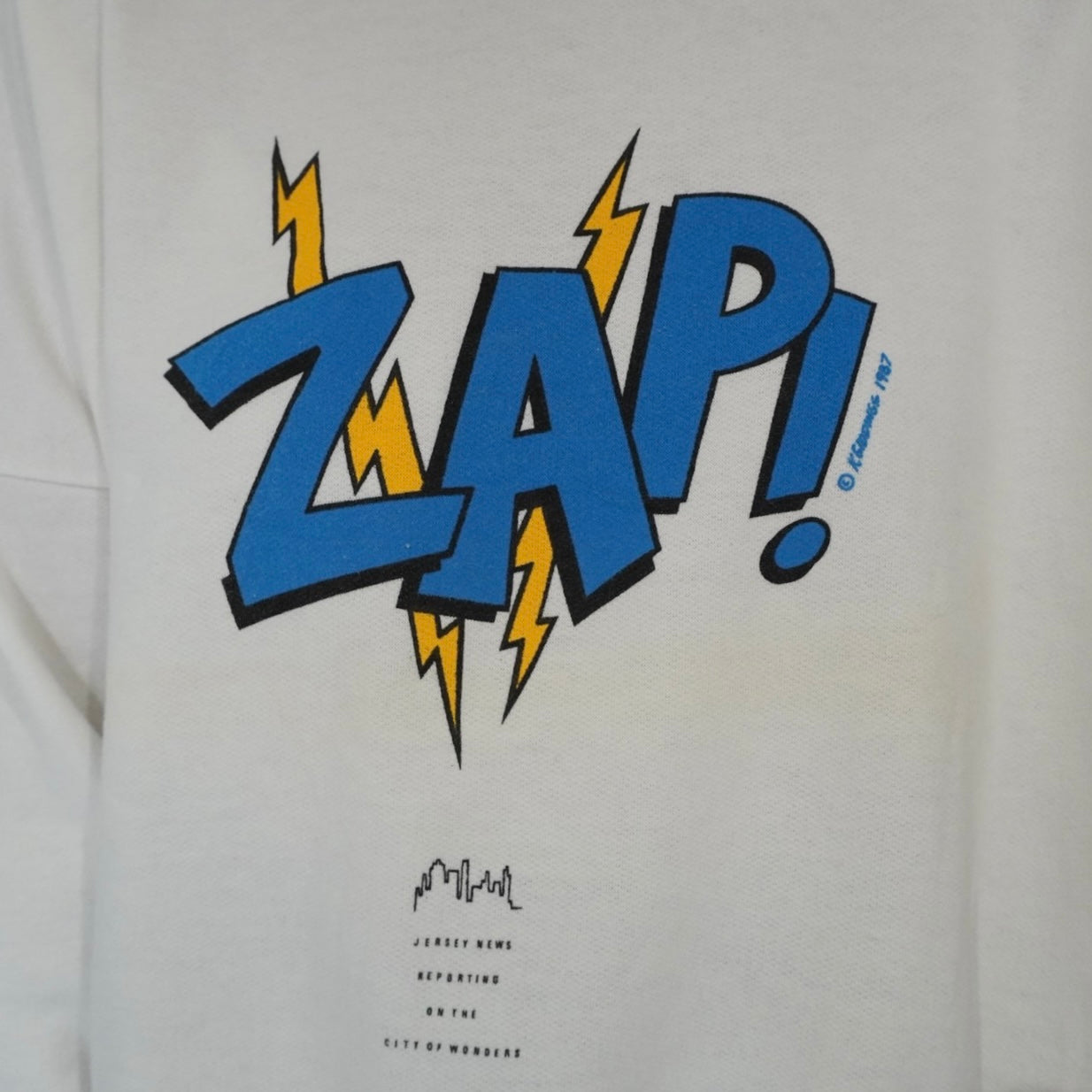 80s Printed Sweater Made in Canada