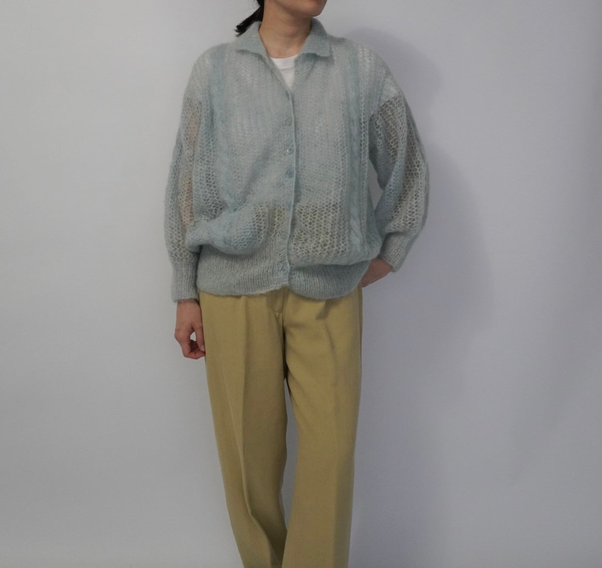 80s Knit Cardigan