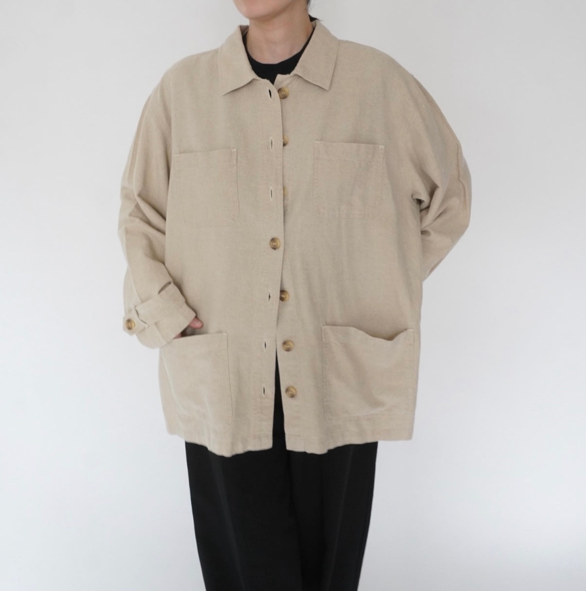90s Linen Light Jacket