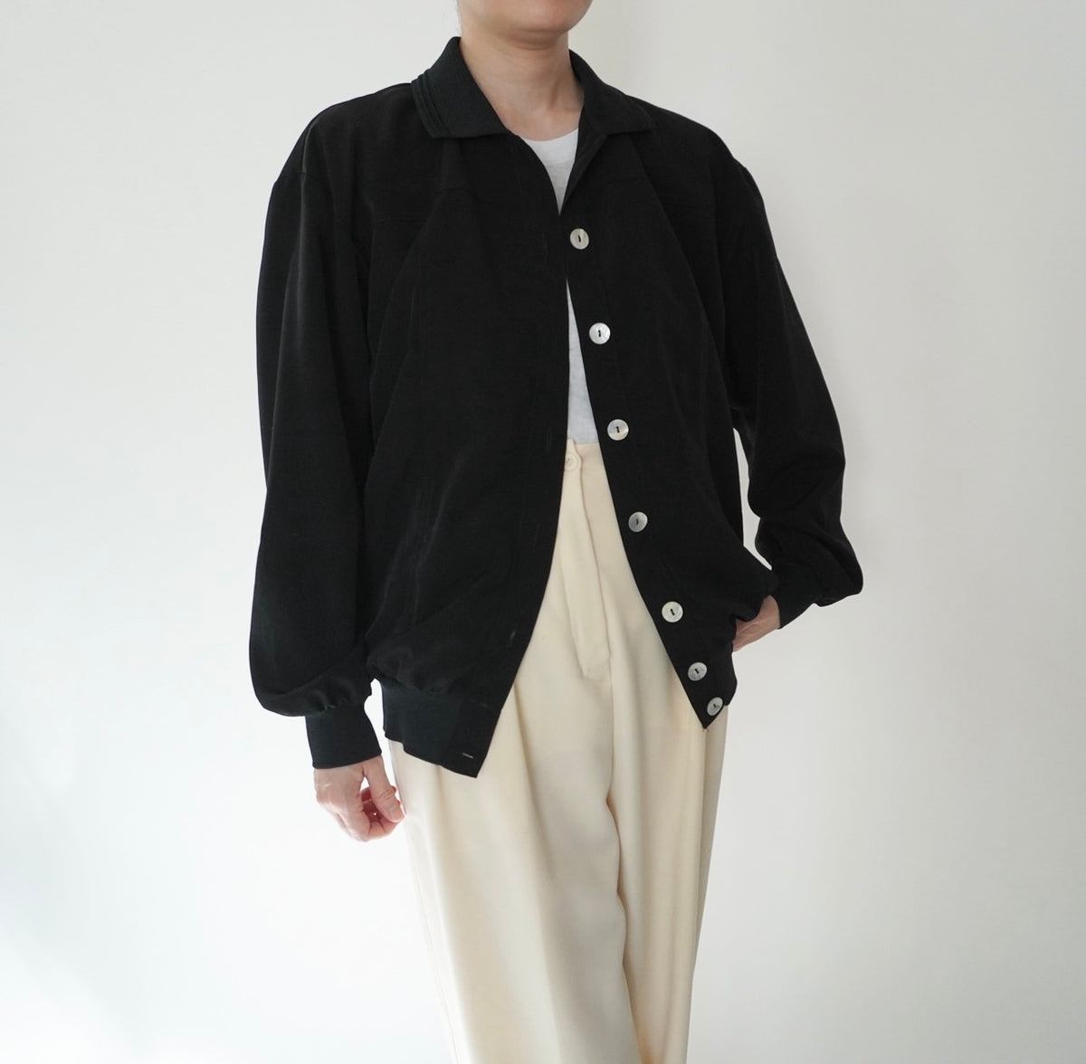 90s Black Design Shirt