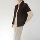 90s Suede Leather Shirt