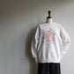 90s Flower Printed Sweater Made in USA