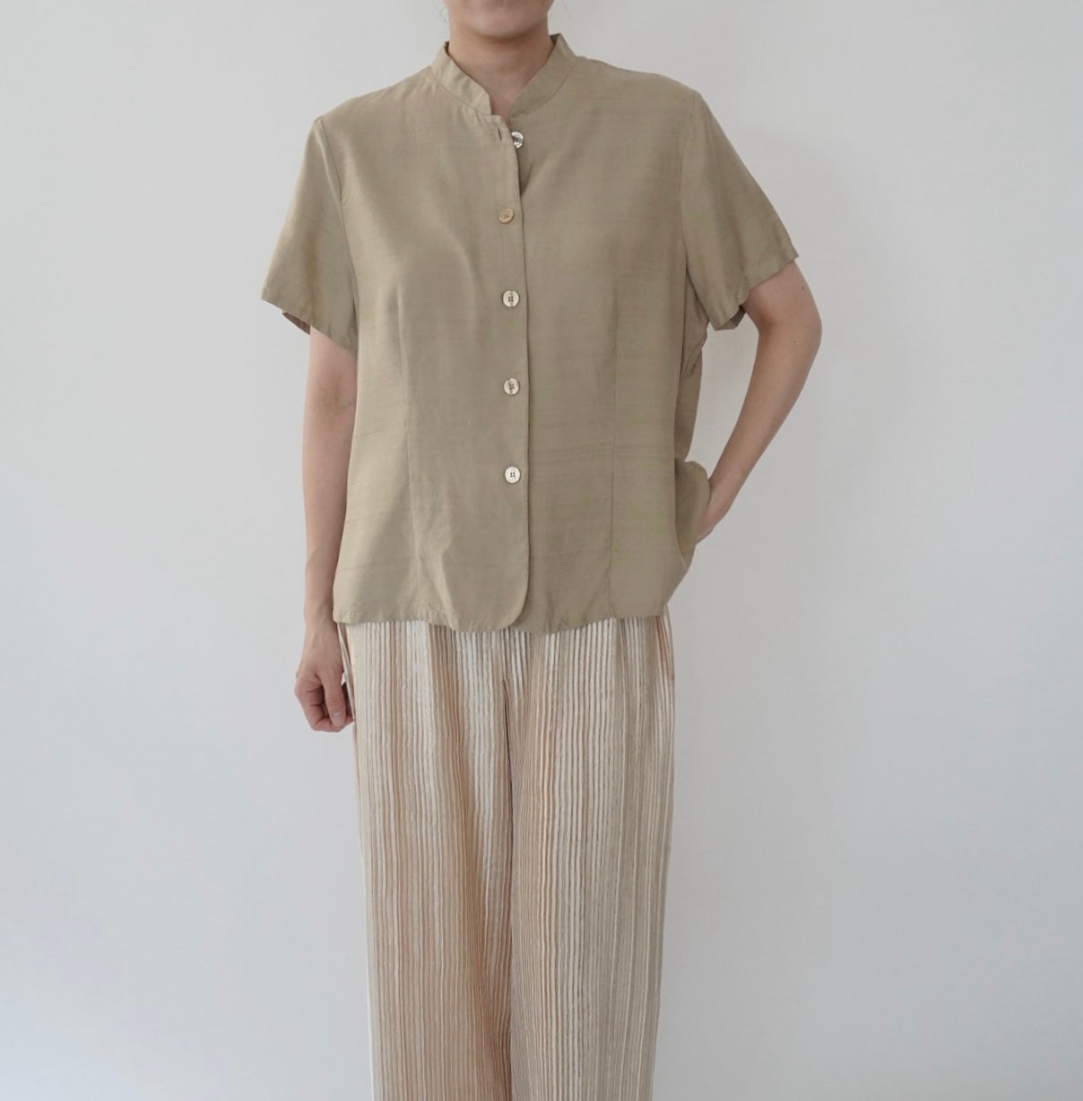 90s Silk Shirt