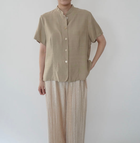 90s Silk Shirt