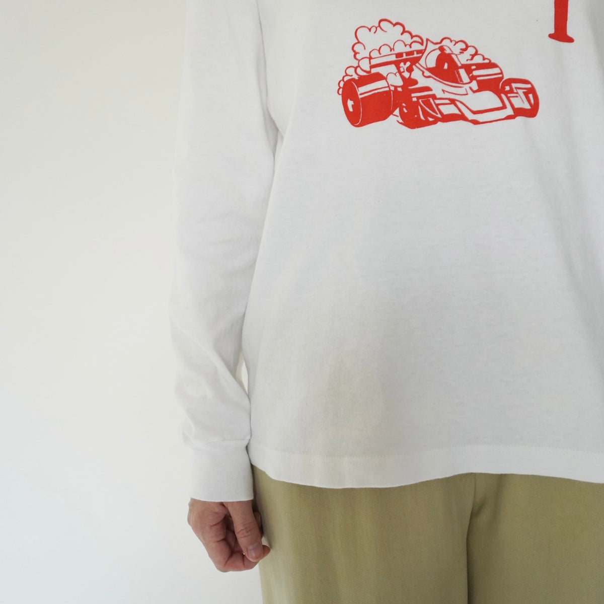 90s EURO Long Sleeves Printed T-shirt