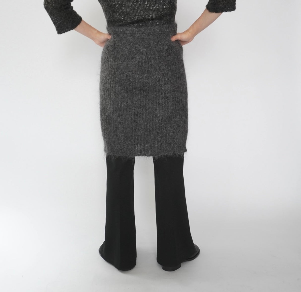 80s EURO Mohair Skirt