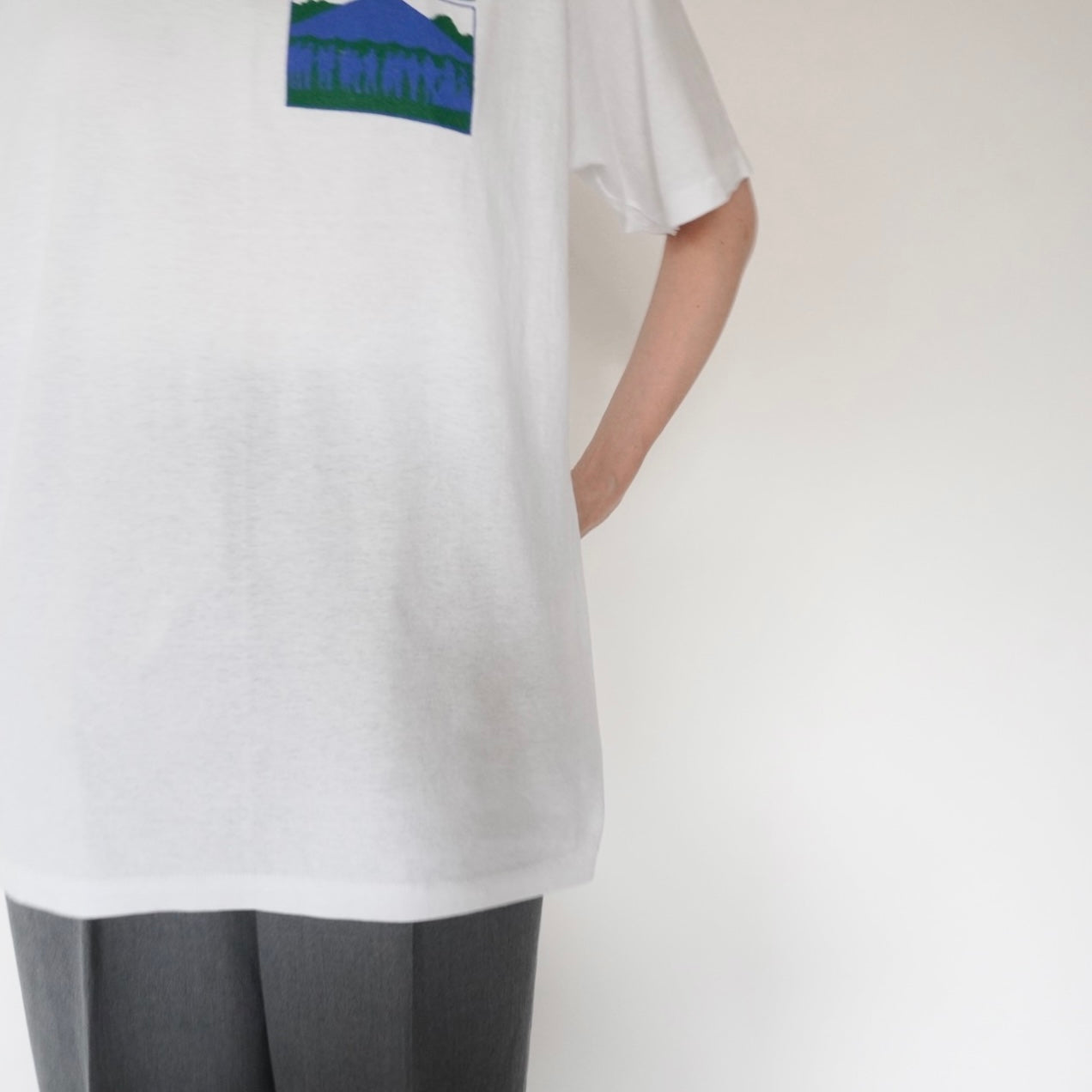 80s Printed T-shirt Made in USA