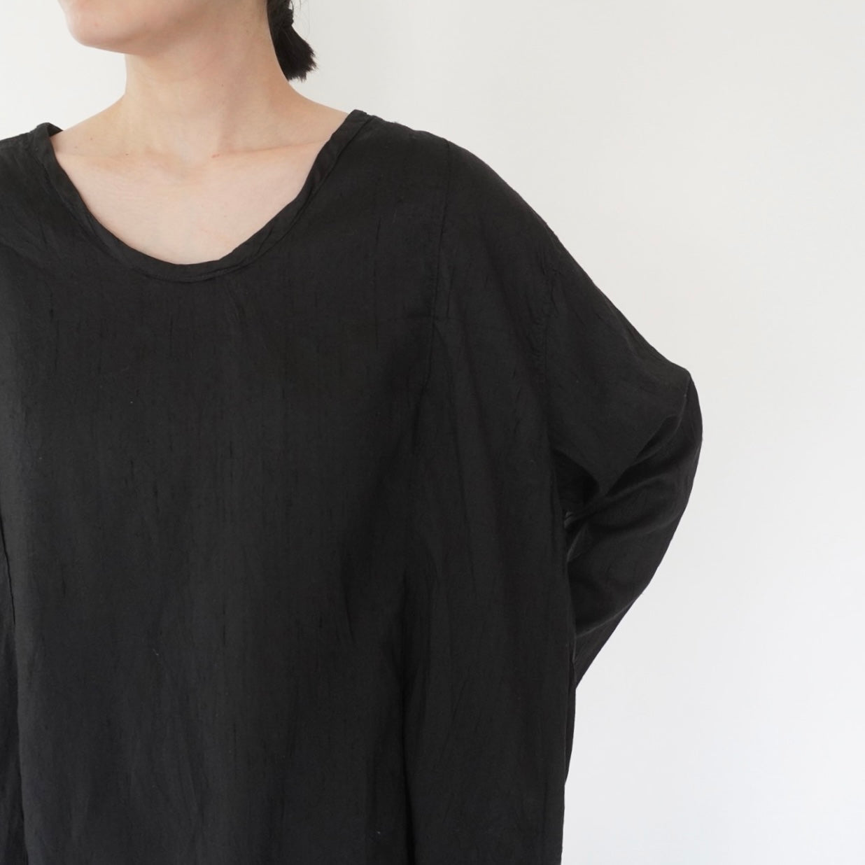 90s Raw Silk Blouse