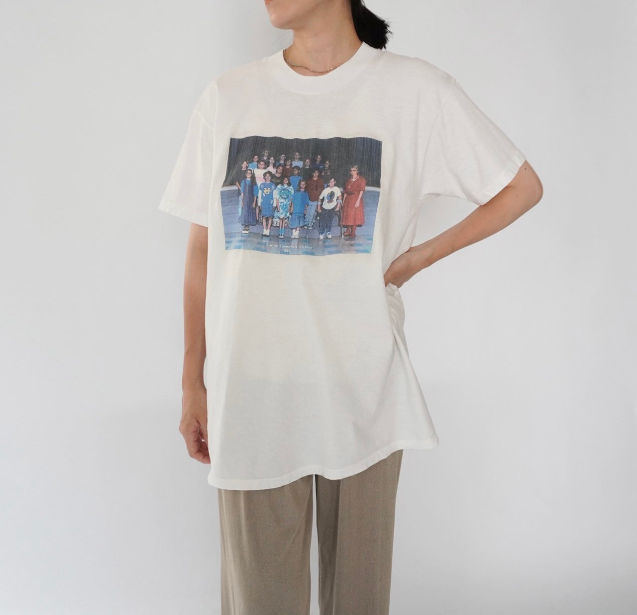 91s Photo Printed T-shirt Made in USA