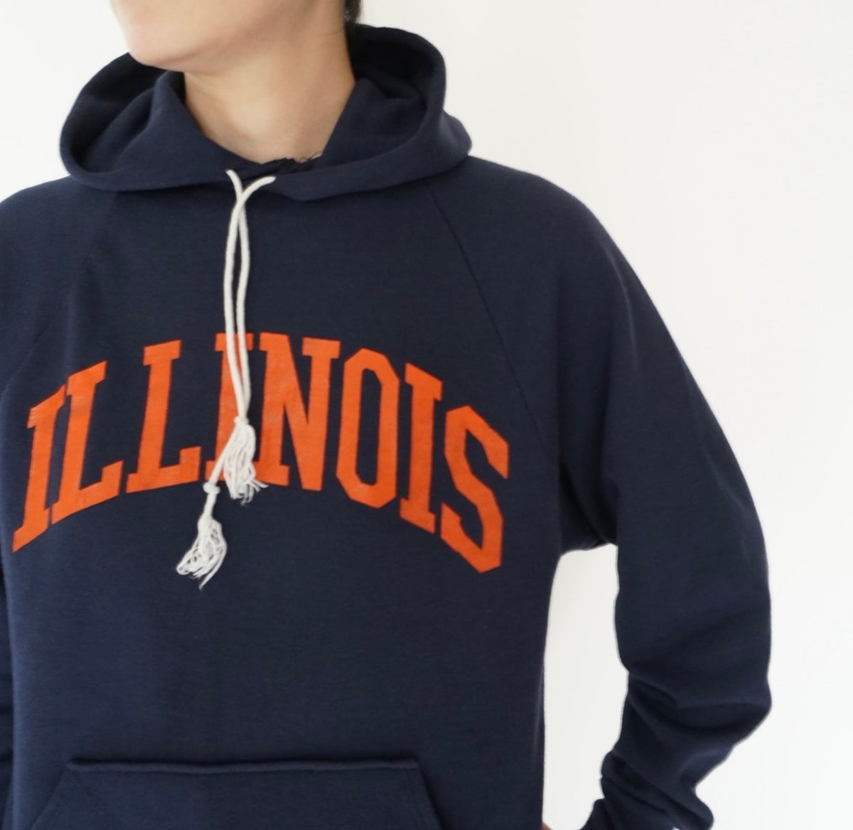 80s Hooded Sweater Made in USA
