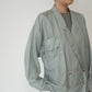 80s EURO Silk Pullover Shirt Jacket