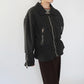 90s "Brandon Thomas" Black Design Jacket