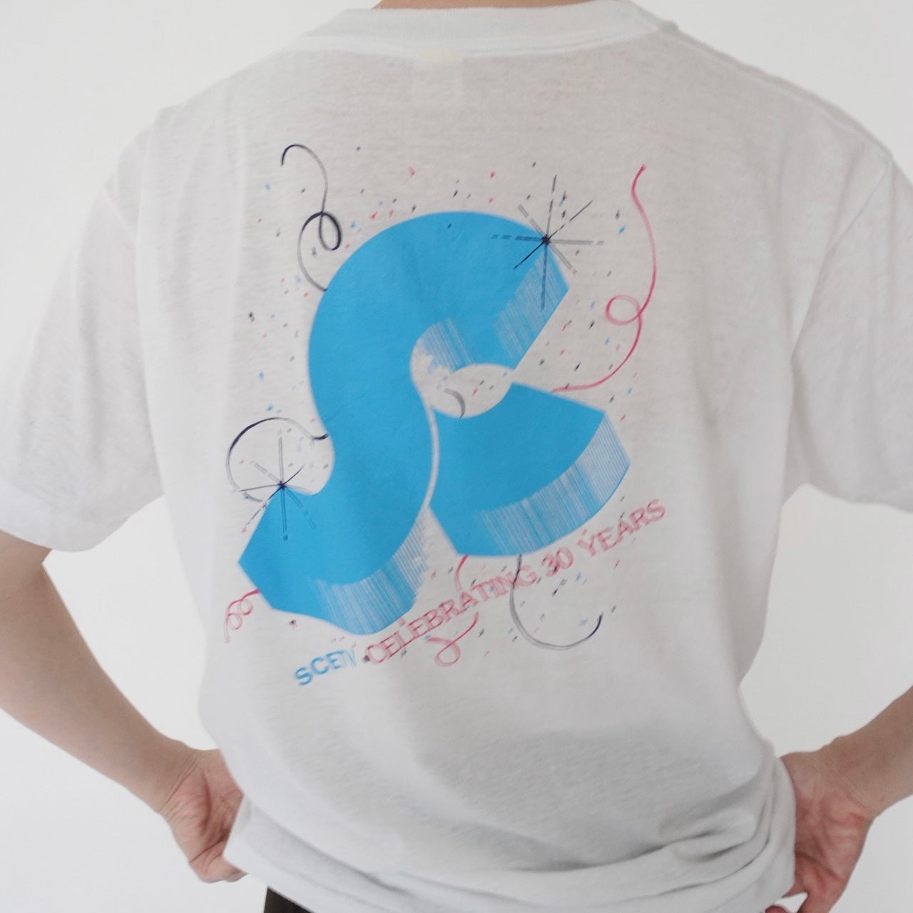 80s Printed T-shirt Made in USA