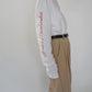 80s Printed Long Sleeves T-shirt Made in USA