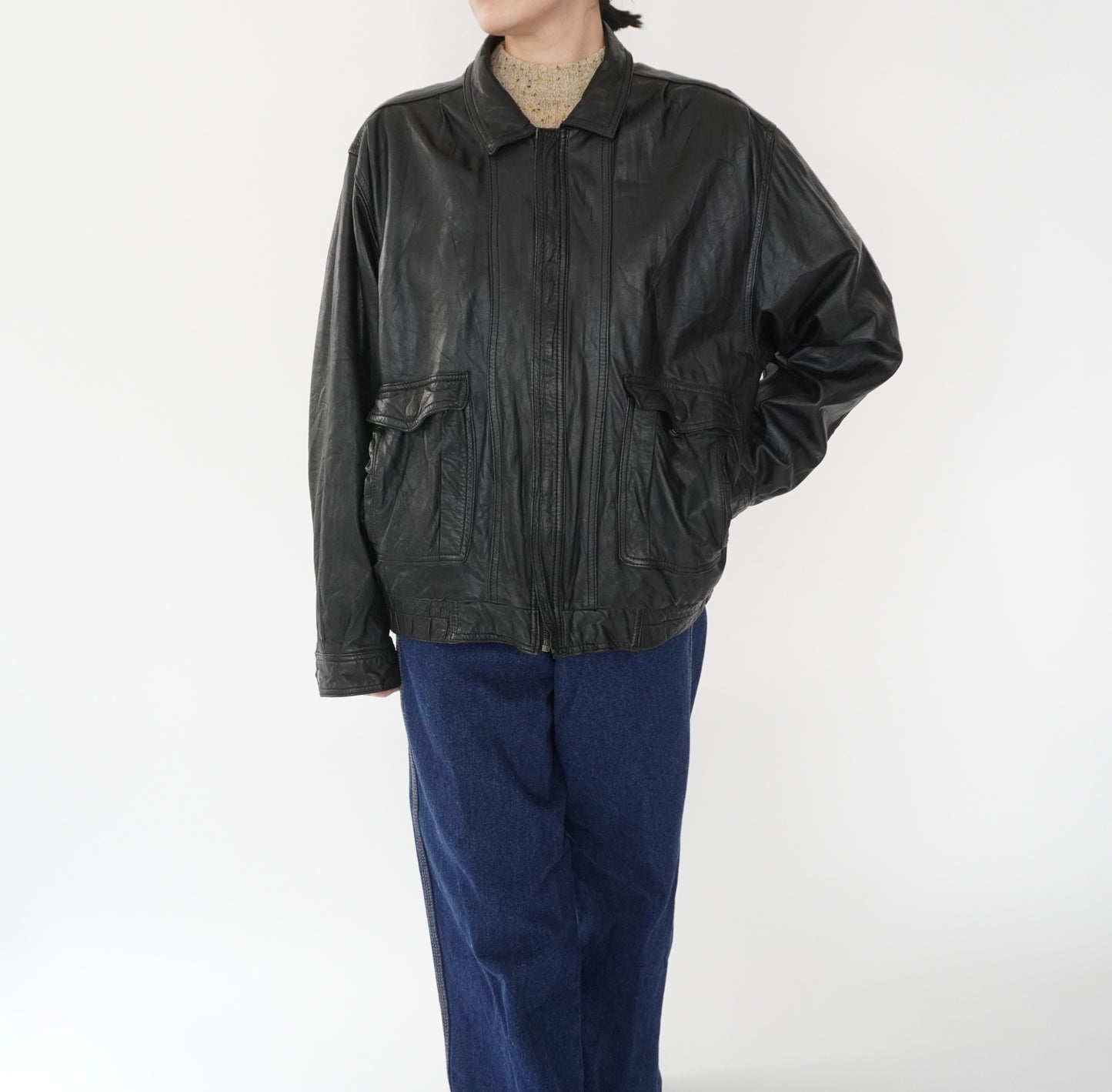 90s Leather Jacket
