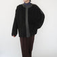 80s EURO Design Suede x Leather Jacket